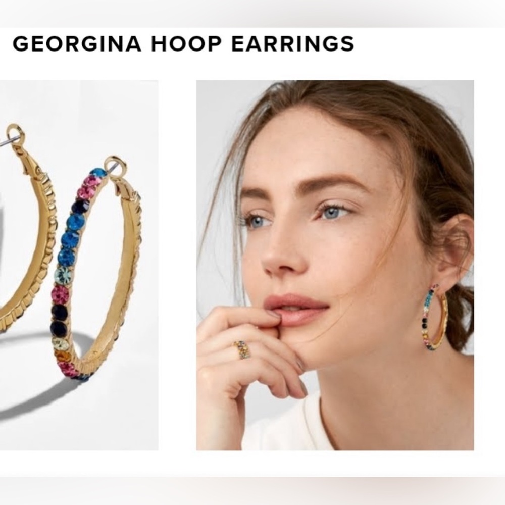 Baublebar georgina hoop earrings